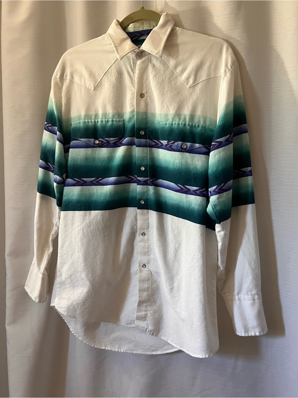 Vintage Western Roper Snap Shirt (Men’s Medium)